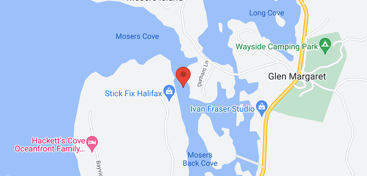 map of 10491 & 10493 Peggy's Cove Road